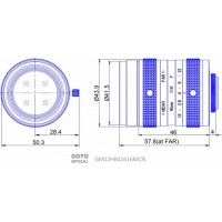 Goyo 12 MP 1" Fixed-Focal